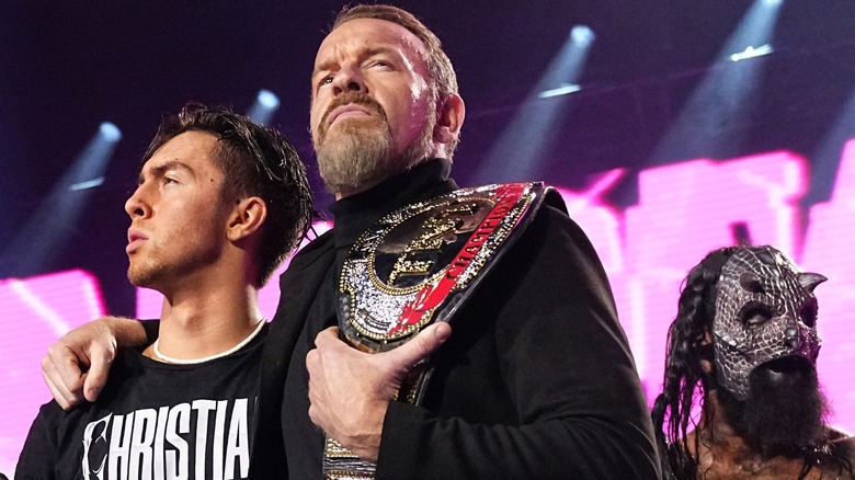 Christian Cage with Nick Wayne and Killswitch
