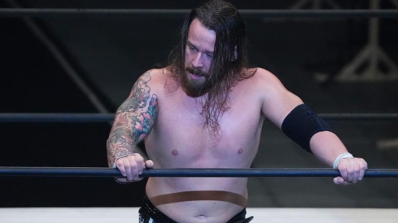 David Finlay looks disappointed