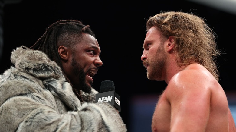 Swerve Strickland addresses Hangman Page