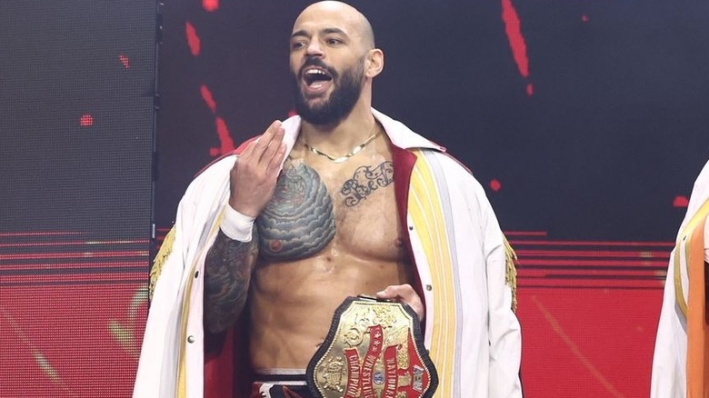 Ricochet makes his entrance