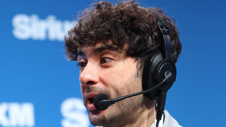 Tony Khan speaking