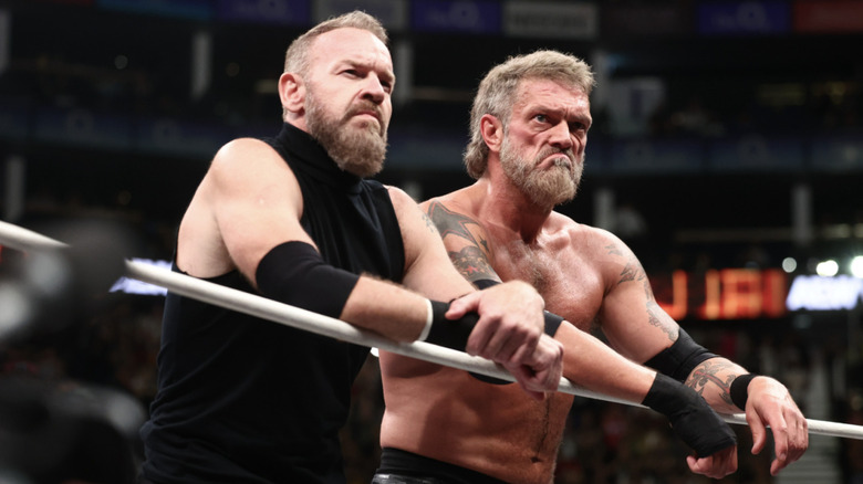 Cage and Copeland in the ring