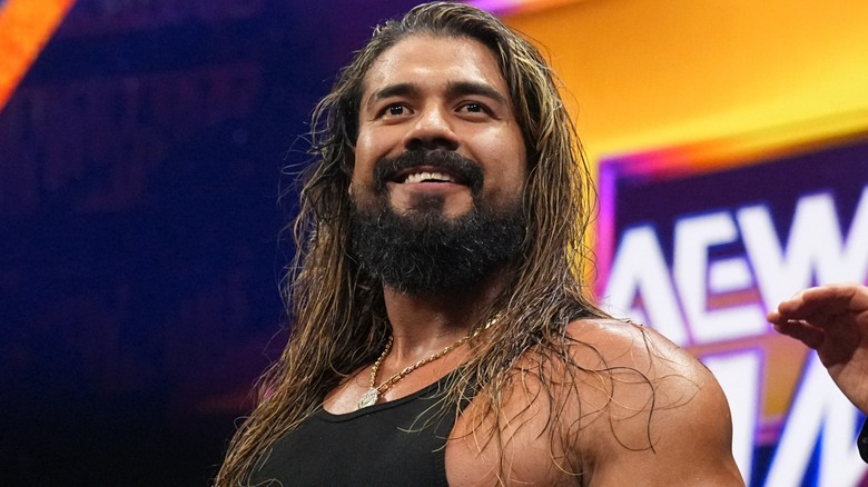 Andrade El Idolo after aligning himself with the Don Callis Family, 2025.