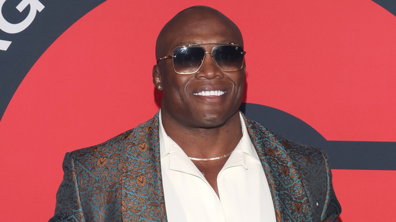 Bobby Lashley attends the Global Gaming League official launch event at Global Gaming League New Las Vegas Headquarters
