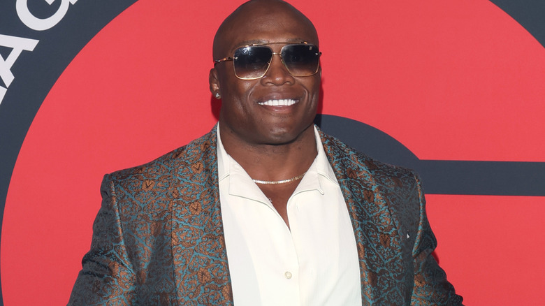 Bobby Lashley wearing sunglasses