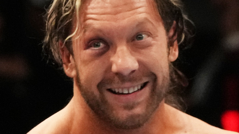 Kenny Omega after a recent match for NJPW