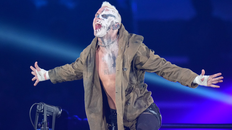 Darby Allin screams, because he can
