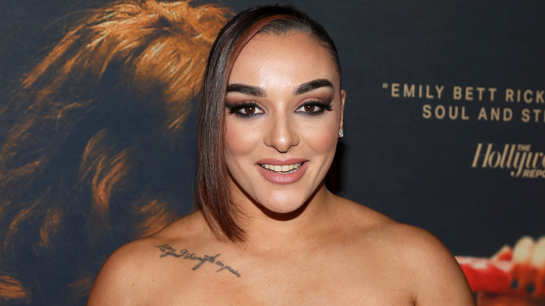 Deonna Purrazzo attends Queen of the Ring premiere