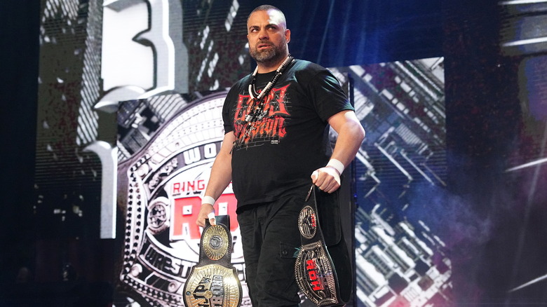 AEW star and ROH World Champion Eddie Kingston