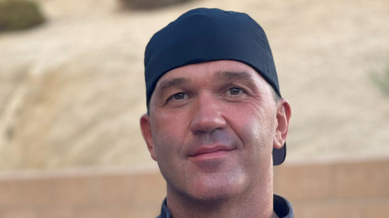 Frankie Kazarian backwards cap