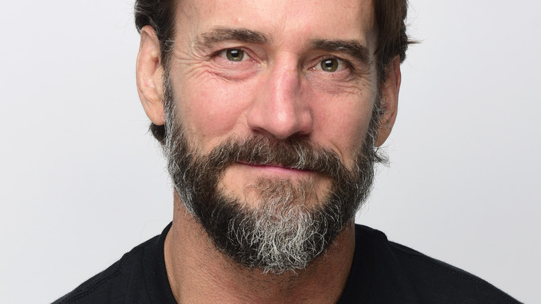 CM Punk smiling