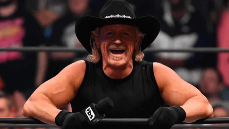 Jeff Jarrett smiling