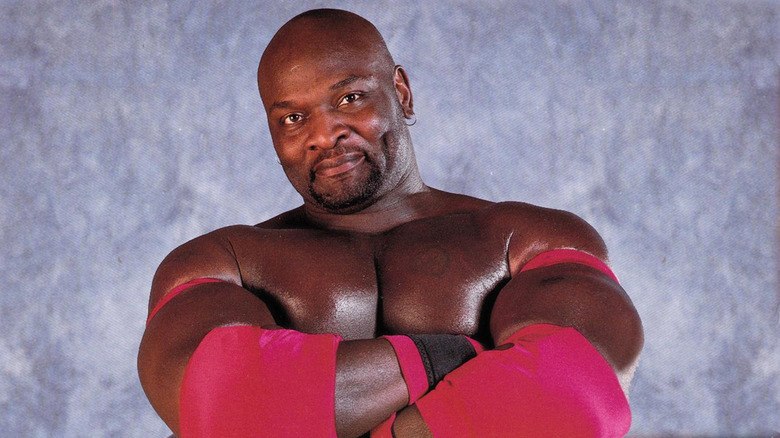 Ahmed Johnson posing