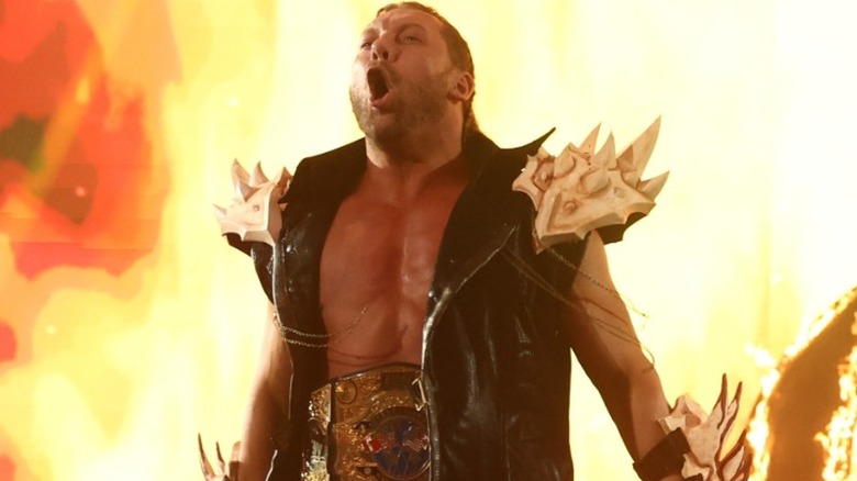 Kenny Omega making his way to the ring during the AEW All In: Texas pay-per-view, 2025.