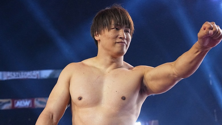 Kota Ibushi smiling