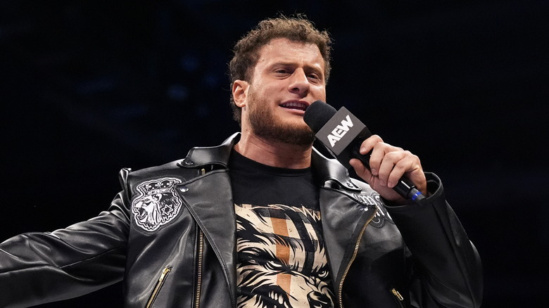MJF cuts a promo