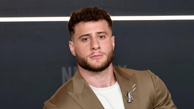 MJF at a movie premiere
