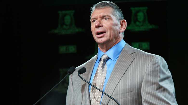 Vince McMahon speaking