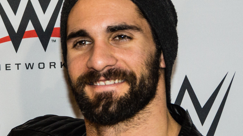 Seth Rollins grinning
