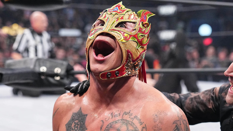 Rey Fenix is delighted