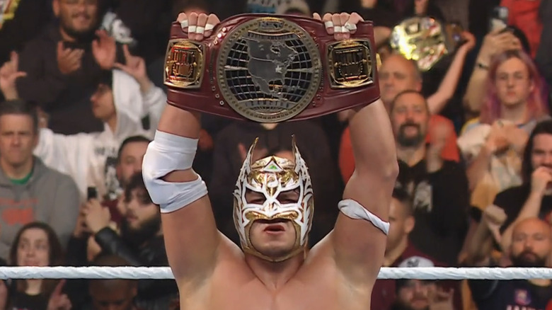 Dragon Lee holds his title high