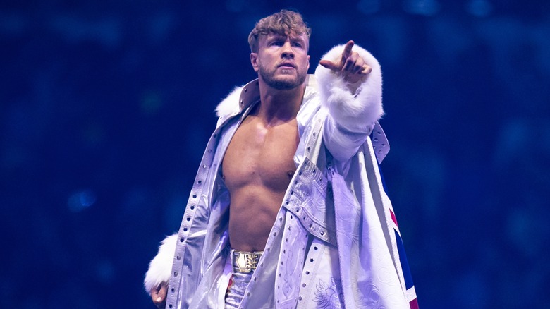 Will Ospreay pointing 