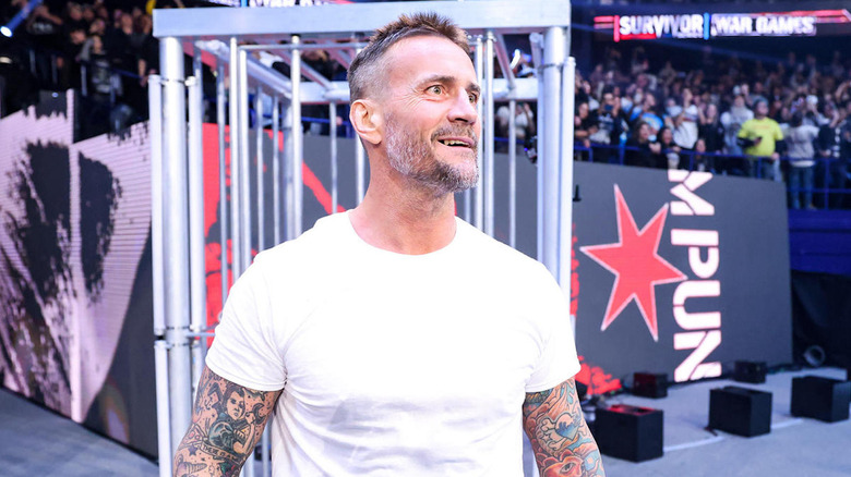 CM Punk smiling