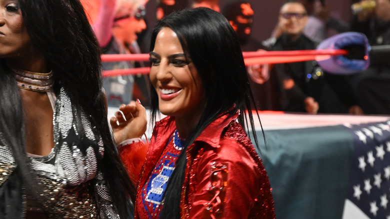 Tessa Blanchard at a TNA event
