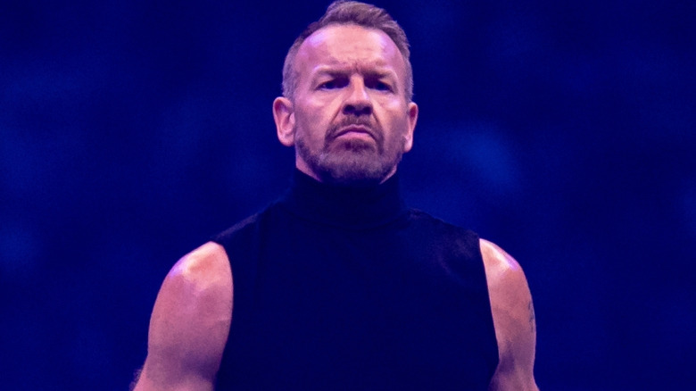 Christian Cage wearing a turtleneck shirt