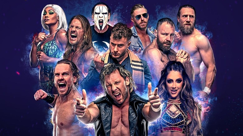 The cover of AEW: Fight Forever