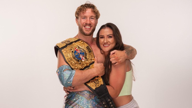 Will Ospreay and Alex Windsor in 2024