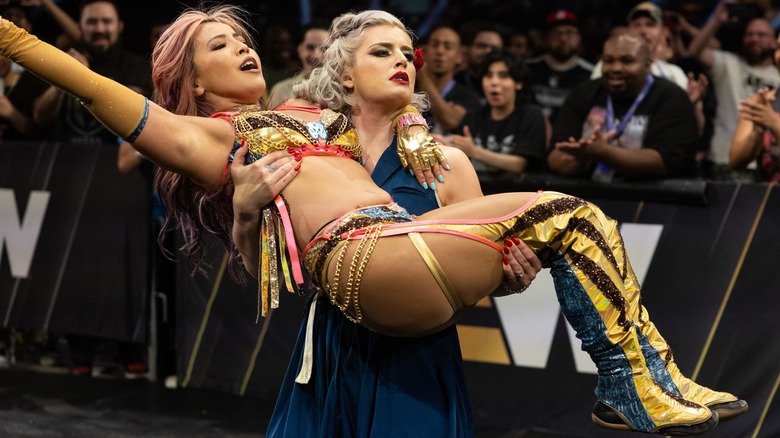 The Timeless Love Bombs on AEW Collision