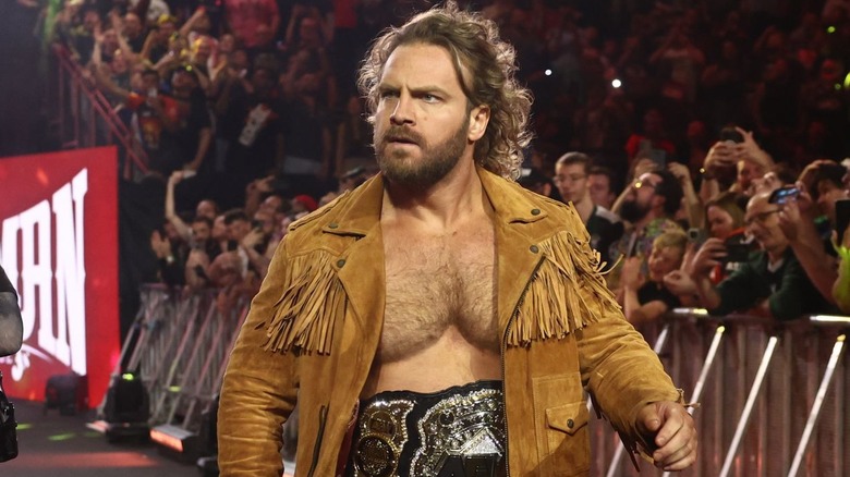 Hangman Adam Page at AEW x NJPW Forbidden Door 2025