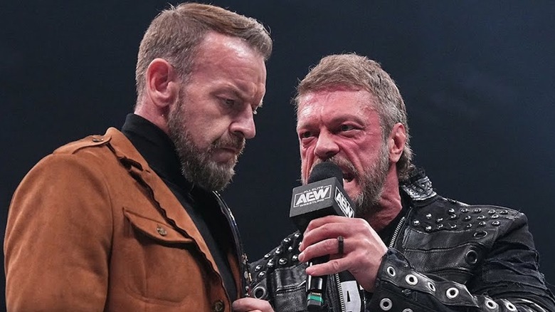 Adam Copeland chastises Christian Cage