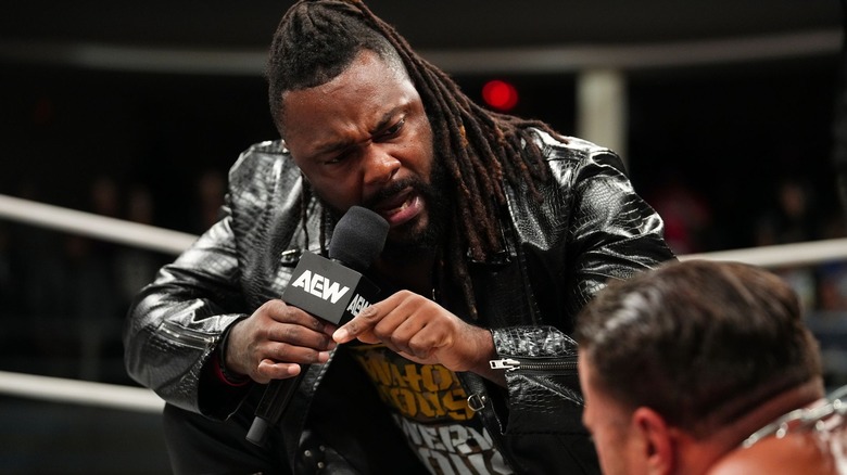 Swerve Strickland and MJF on AEW Dynamite