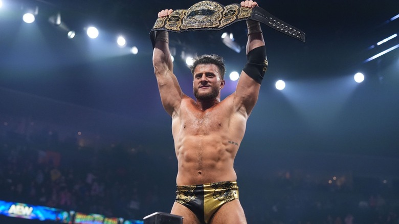 MJF at AEW Worlds End 2025