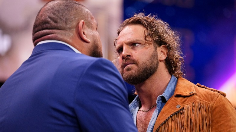 Samoa Joe and Hangman Page on AEW Dynamite