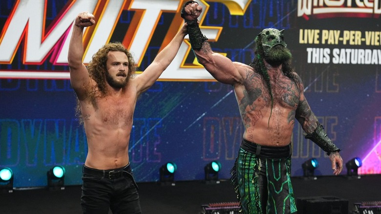 Jurassic Express on "AEW Dynamite"