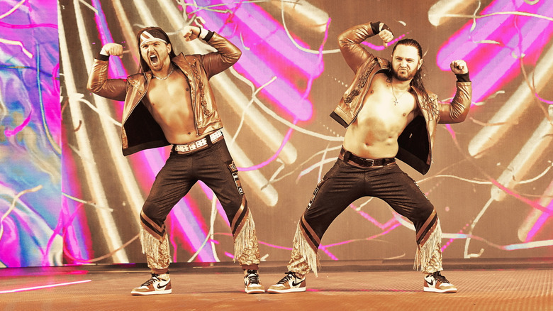 The Young Bucks pose