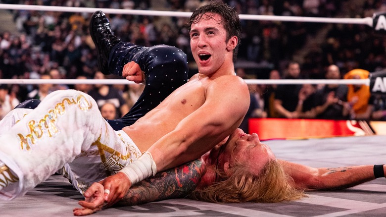 Nick Wayne at AEW Grand Slam France