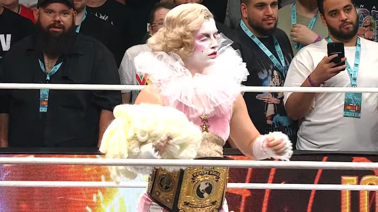 Toni Storm in her Forbidden Door attire