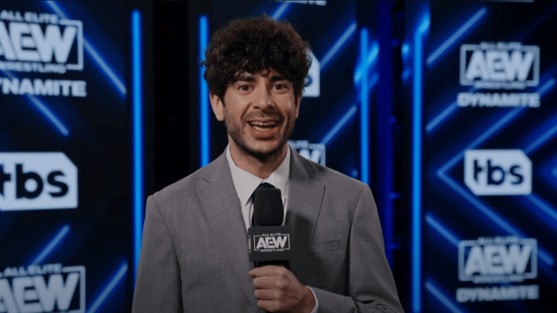 Tony Khan talking