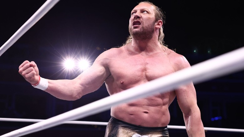 Kenny Omega poses on "AEW Dynamite"