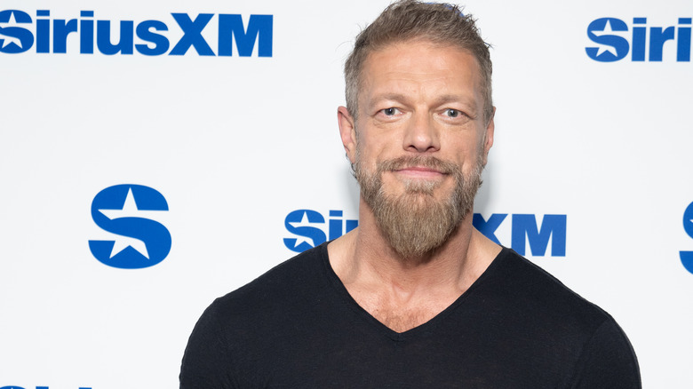 NEW YORK, NEW YORK - JANUARY 17: Adam Copeland visits the SiriusXM Studios on January 17, 2024 in New York City. (Photo by Noam Galai/Getty Images)