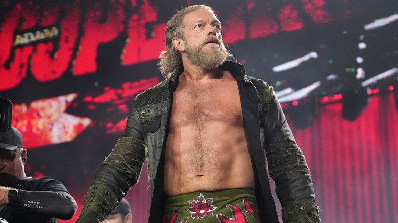 Adam Copeland makes his entrance