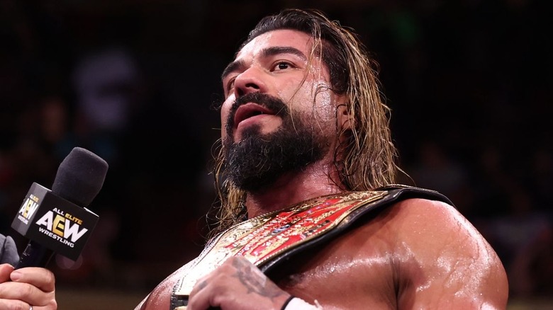 Andrade El Idolo on AEW Dynamite