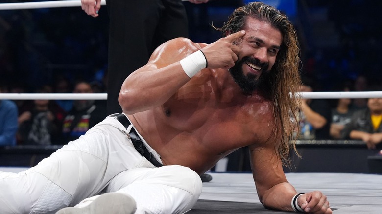 Andrade El Idolo on AEW Dynamite