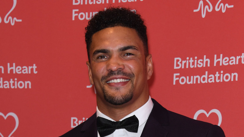 Anthony Ogogo on the red carpet for a British Heart Foundation event