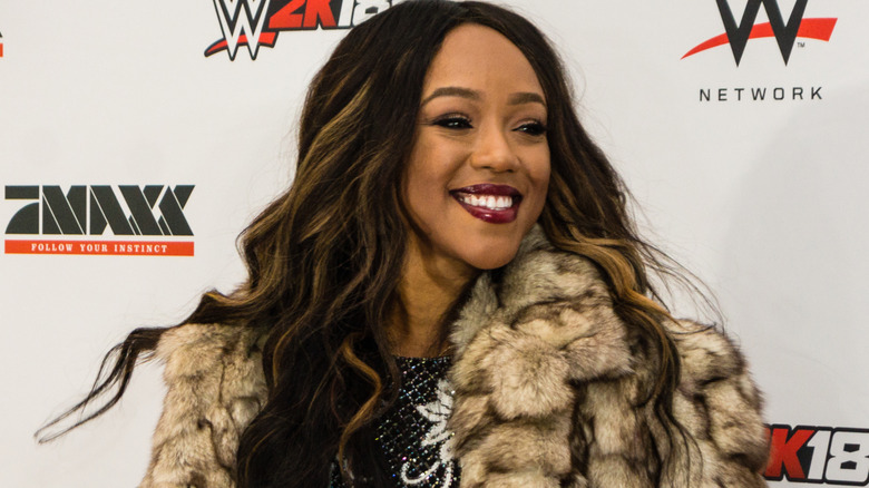 Alicia Fox smiling