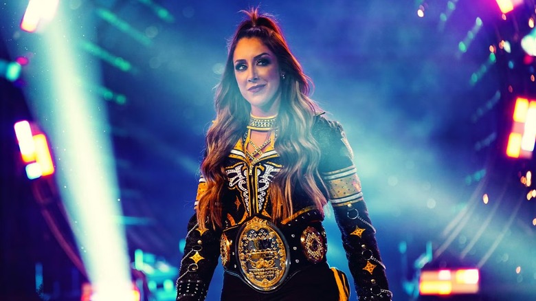 AEW's Britt Baker Offers Wrestling Update: 'I Would Not Say I'm Retired'